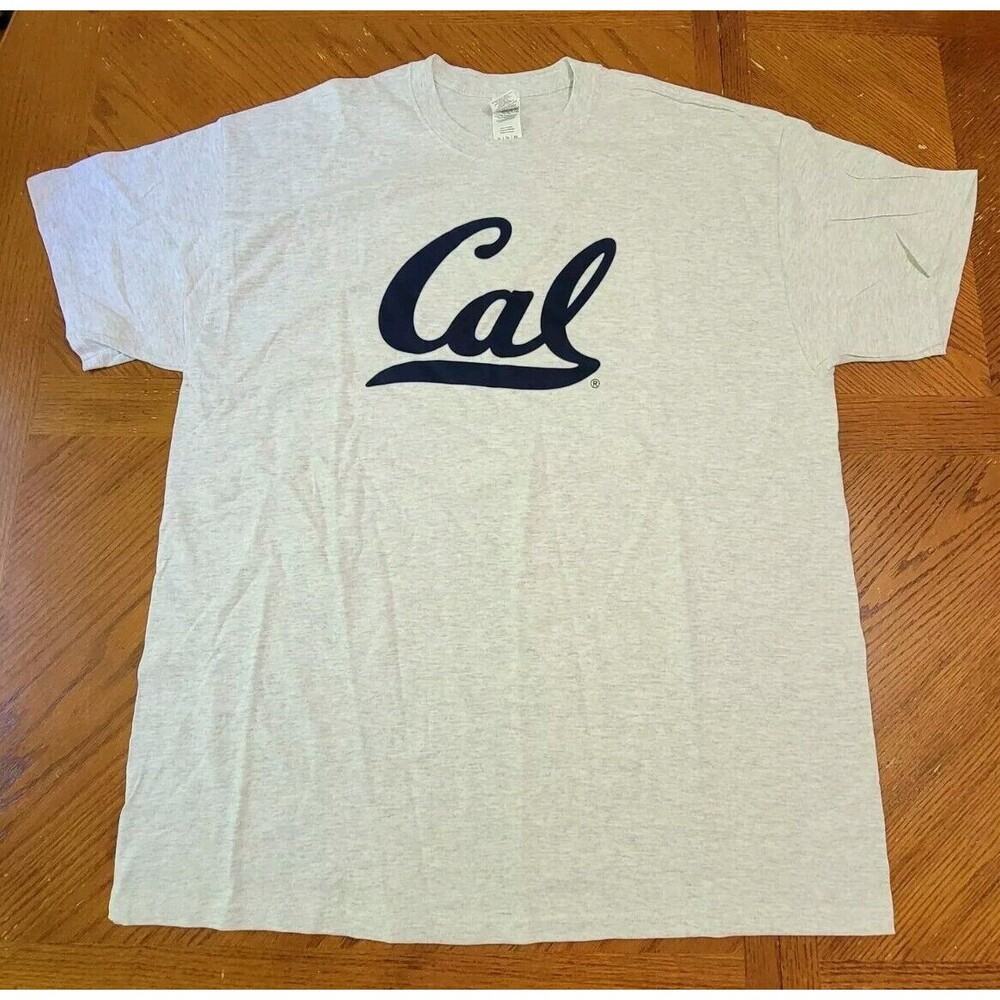 NWOT CAL University of California UC Berkley Men's Size XL Light Gray T-Shirt